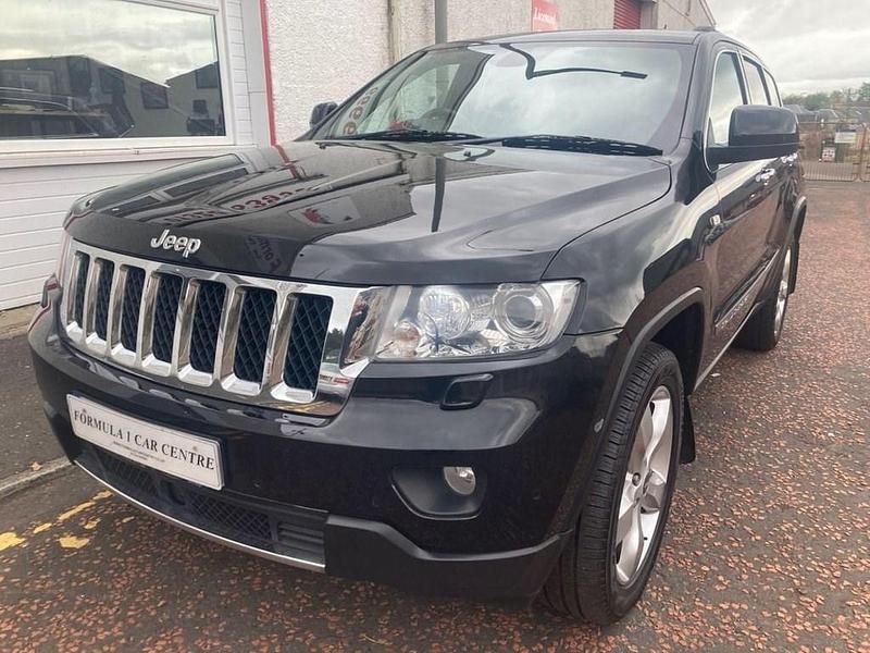 Used Jeep Grand Cherokee Overland 239 HP (175 kW) 2012 Black SUV
