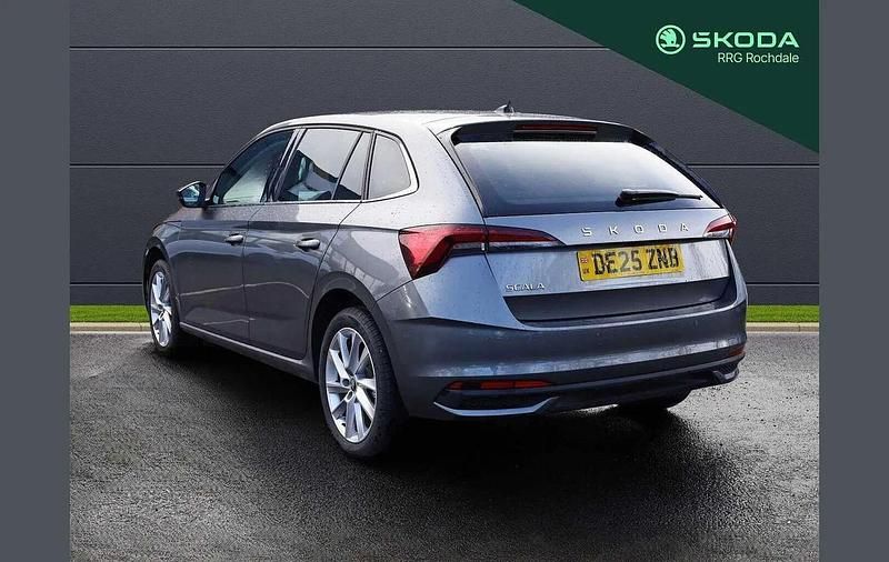 Used Skoda Scala SE L 113 HP (83 kW) 2025 Graphite grey metallic Hatchback