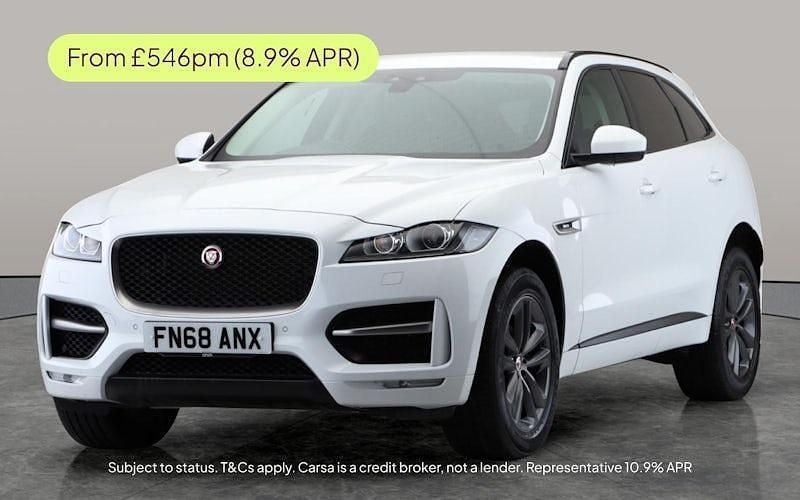 Used 2020 Jaguar F-Pace R-Sport SUV | £19,331 (Good price) - Image 1/2