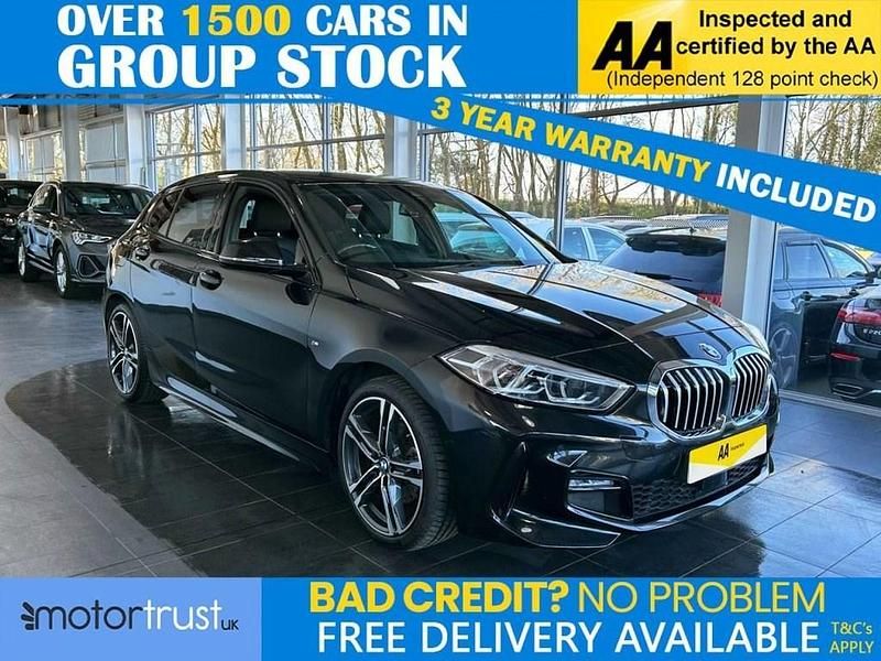 Used BMW 118 M Sport 136 HP (100 kW) 2022 Black Hatchback