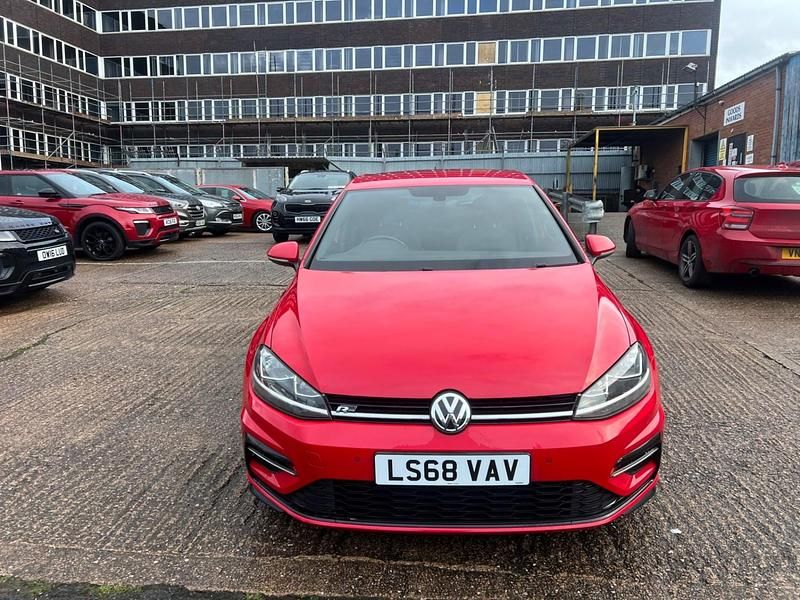 Used VW Golf VII R-line 2018 Red Hatchback