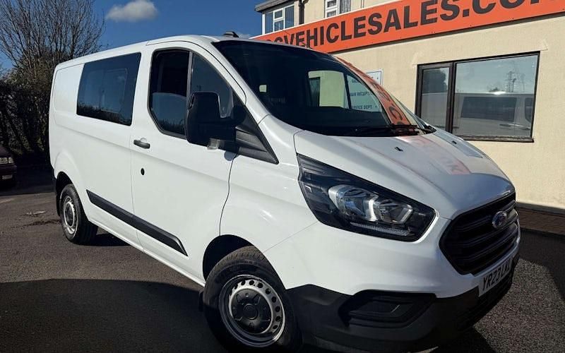 Used Ford Transit Custom 130 HP (95 kW) 2023 White Van