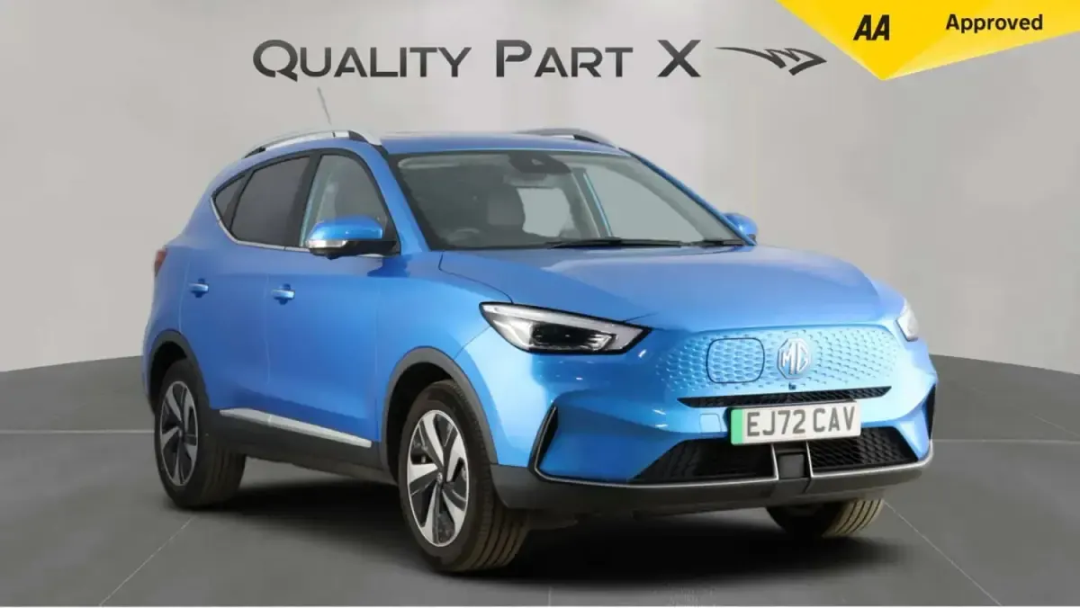 Usado MG ZS Trophy 114 kW (156 HP) 2022 Azul SUV