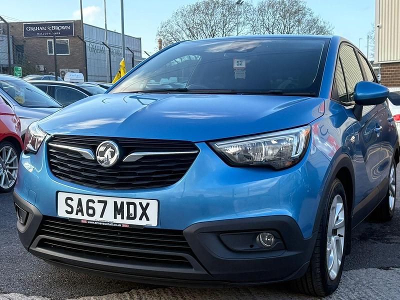 Used Vauxhall Crossland X S 99 HP (72 kW) 2017 Blue SUV