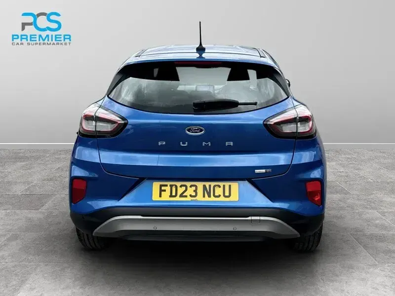 Used Ford Puma Titanium 125 HP (91 kW) 2023 Desert island blue (exclusive paint) SUV