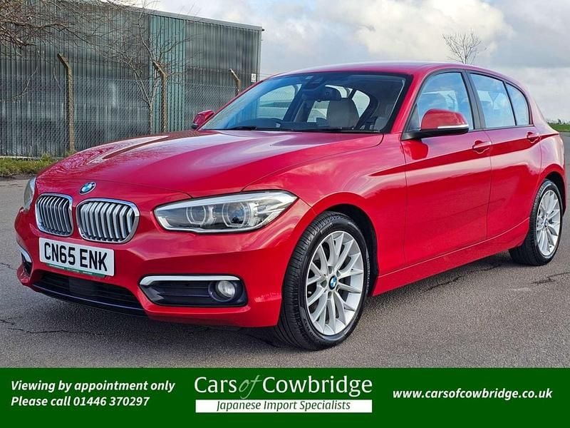 Used BMW 118 Comfort Edition 2015 Red Hatchback