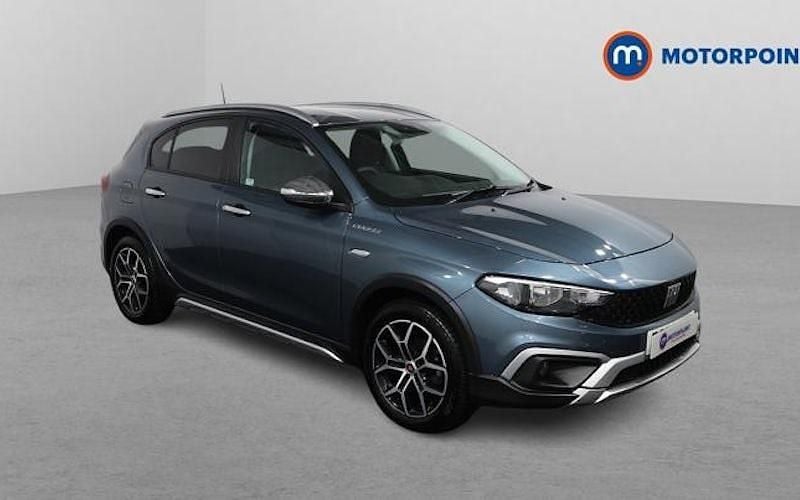 Blue Used 2023 Fiat Tipo Cross Hatchback | £17,699 - Image 1/4