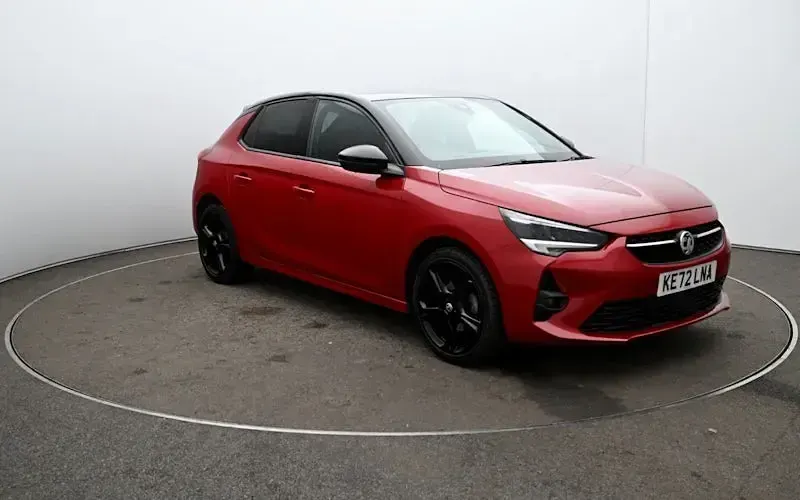 Used Vauxhall Corsa 75 HP (55 kW) 2023 Red Hatchback
