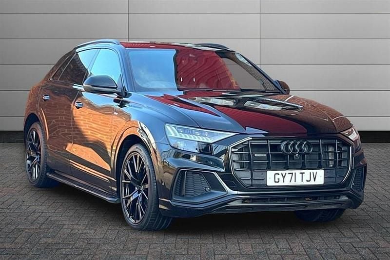 Used Audi Q8 Black Edition 286 HP (210 kW) 2021 Black SUV