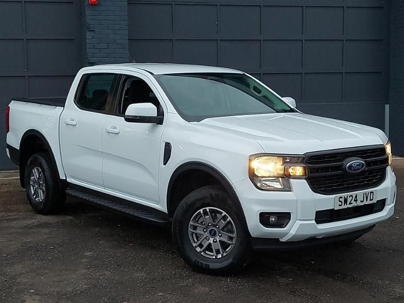 White Used 2024 Ford Ranger XLT Pickup | £27,498 (Super price) - Image 1/4