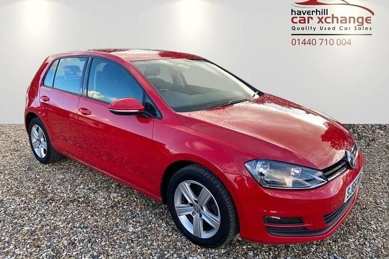 Red Used 2016 VW Golf VII Edition Hatchback | £7,350 (Good price) - Image 1/1
