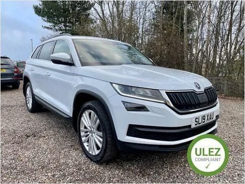 White Used 2019 Skoda Kodiaq SE L SUV | £17,499 (Good price) - Image 1/4