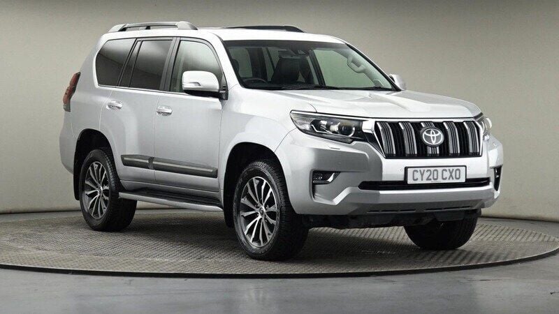 Silver Used 2020 Toyota Land Cruiser SUV | £35,650 (Super price) - Image 1/4