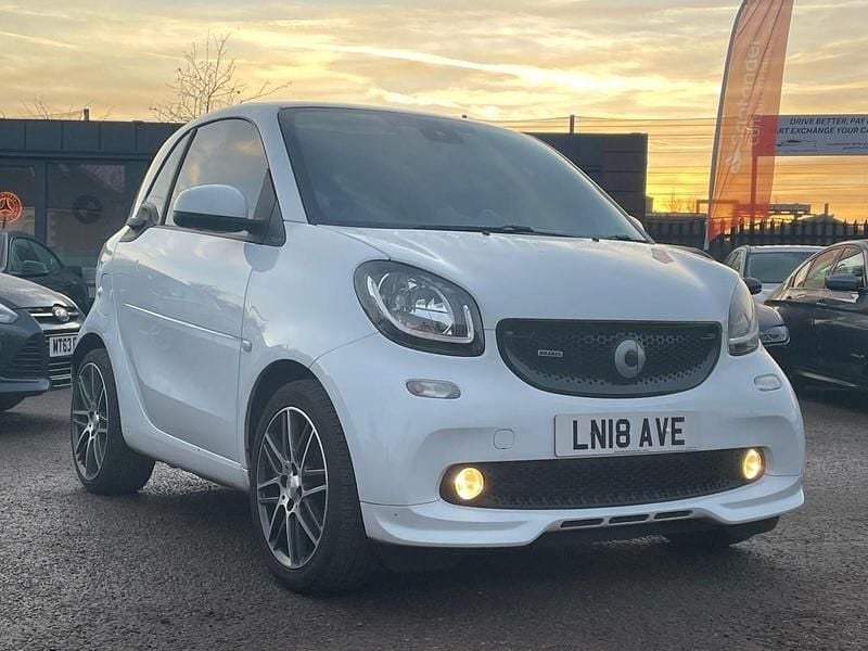 White Used 2018 Smart ForTwo Coupé Brabus Xclusive Coupe | £9,650 (Fair price) - Image 1/4