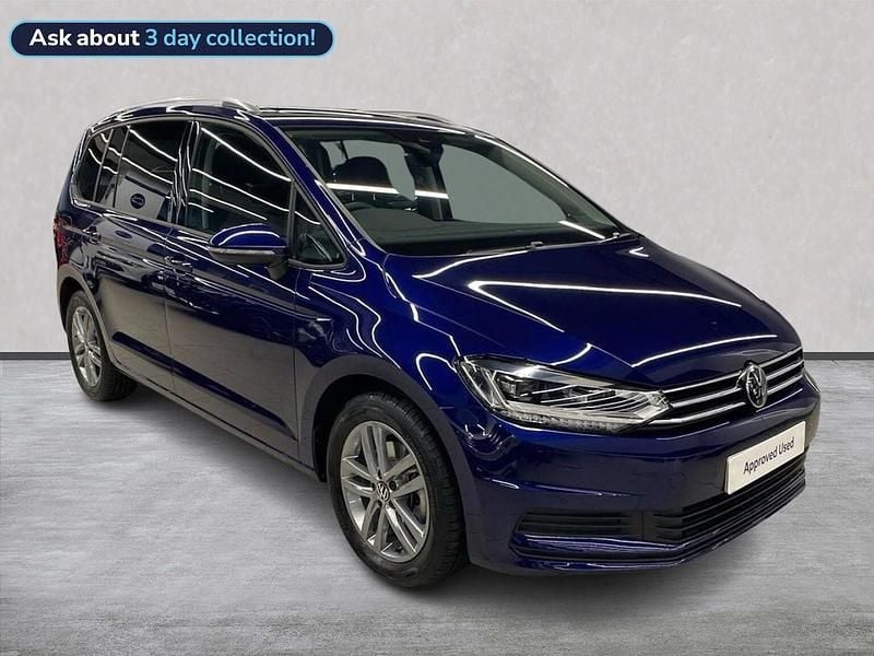 Blue Used 2025 VW Touran Match MPV | £35,999 - Image 1/2