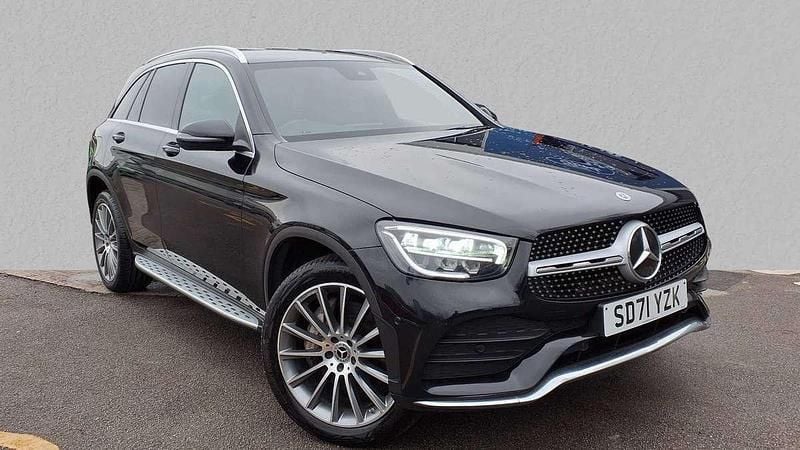 Black Used 2022 Mercedes GLC300e AMG Line Premium SUV | £22,180 (Super price) - Image 1/4