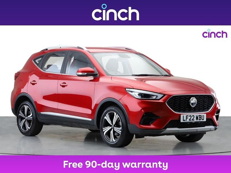 Red Used 2022 MG ZS Excite Sedan | £11,439 (Fair price) - Image 1/3