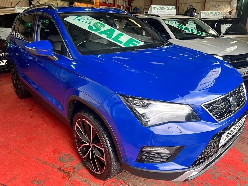 Blue Used 2019 Seat Ateca XCELLENCE Lux SUV | £9,995 (Good price) - Image 1/4
