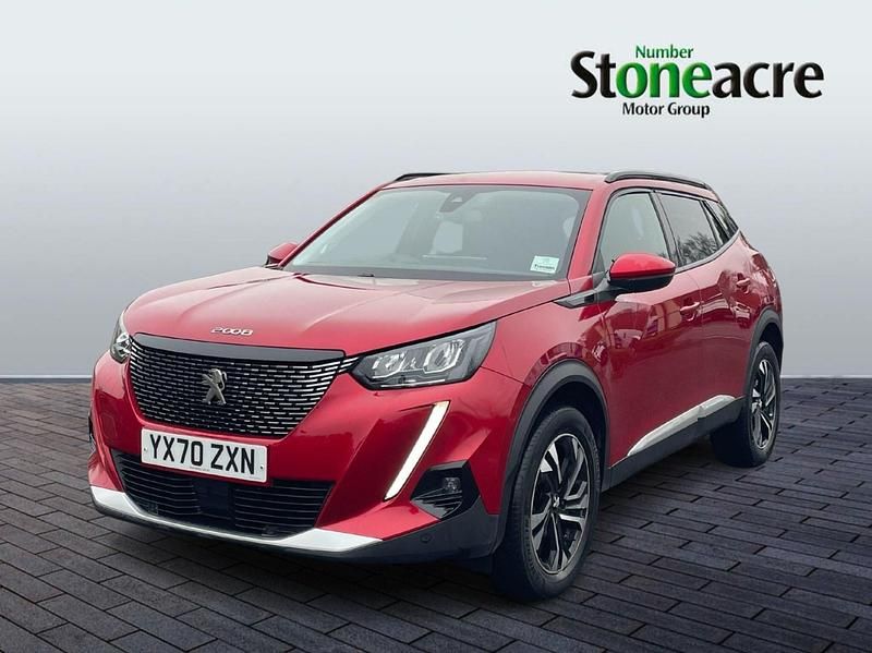 Used Peugeot 2008 Allure Premium 130 HP (95 kW) 2020 Red SUV