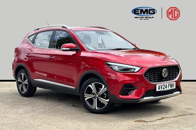 Red Used 2024 MG ZS Excite Sedan | £14,999 (Good price) - Image 1/3