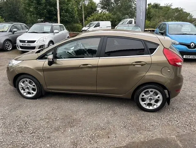 Used Ford Fiesta Zetec 70 HP (51 kW) 2012 Brown Hatchback