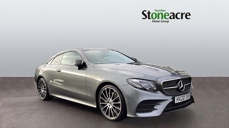Grey Used 2020 Mercedes E300 AMG Line Premium Plus Coupe | £22,595 (Fair price) - Image 1/4