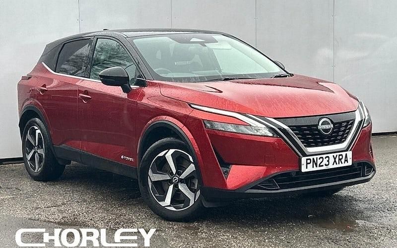 Used Nissan Qashqai N-Connecta 190 HP (139 kW) 2023 Red SUV