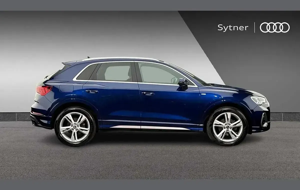 Used Audi Q3 S-Line 150 HP (110 kW) 2020 Blue SUV