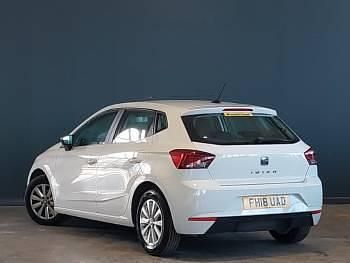 Used Seat Ibiza SE Technology 75 HP (55 kW) 2018 White Hatchback