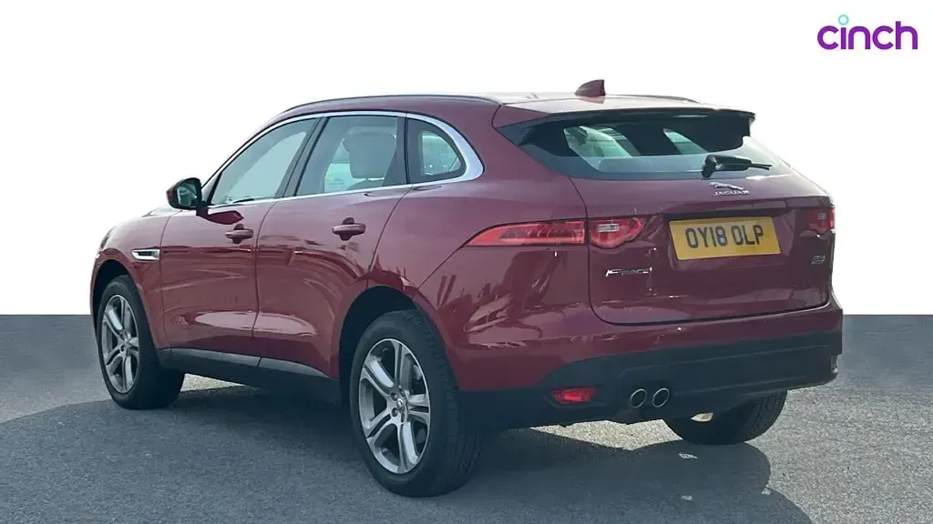 Used Jaguar F-Pace Portfolio 180 HP (132 kW) 2018 Red SUV