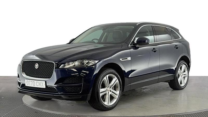 Blue Used 2020 Jaguar F-Pace Portfolio SUV | £20,920 (Fair price) - Image 1/4