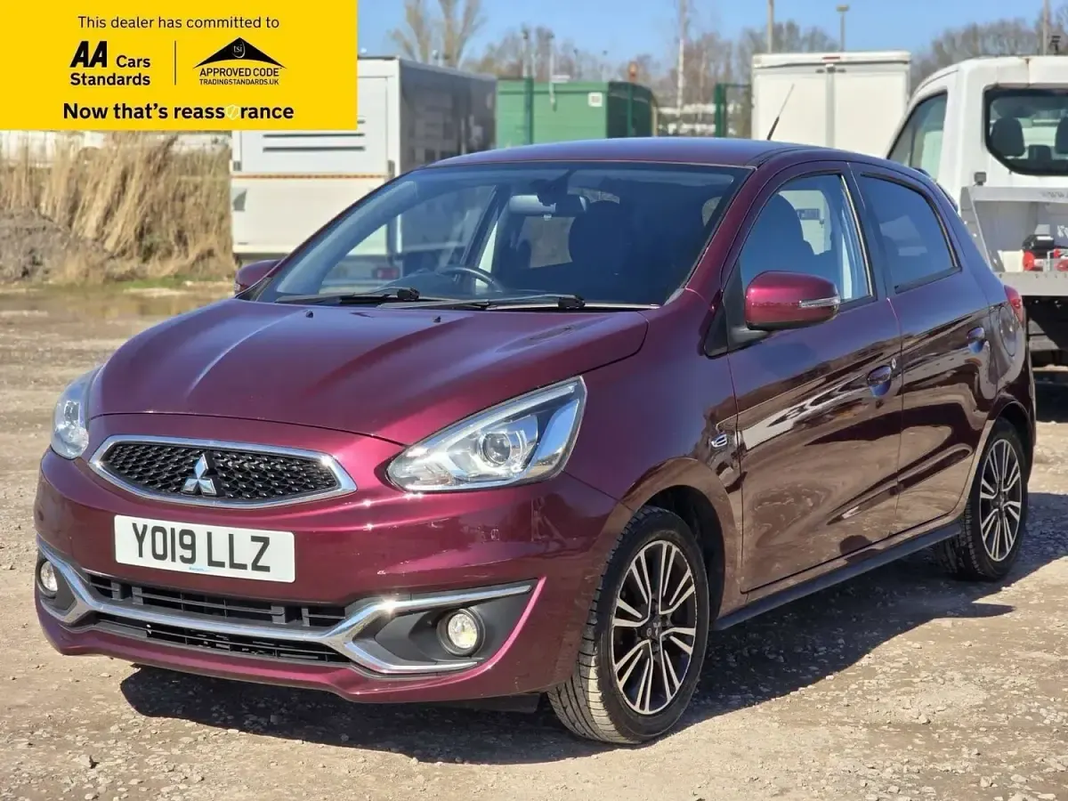 Used Mitsubishi Mirage 79 HP (58 kW) 2019 Mauve/purple Hatchback