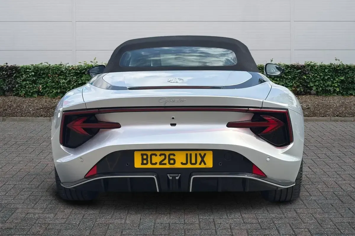 Used MG Cyberster 375 kW (510 HP) 2026 Metallic  cosmic silver Cabriolet