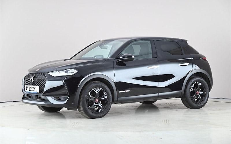 Used DS Automobiles DS3 Crossback Performance 131 HP (96 kW) 2022 Black SUV
