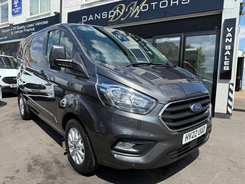 Grey Used 2022 Ford Transit Custom Limited Van | £15,950 (Fair price) - Image 1/4