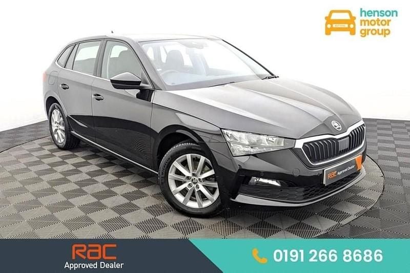 Black Used 2021 Skoda Scala SE Technology Hatchback | £10,299 (Good price) - Image 1/1