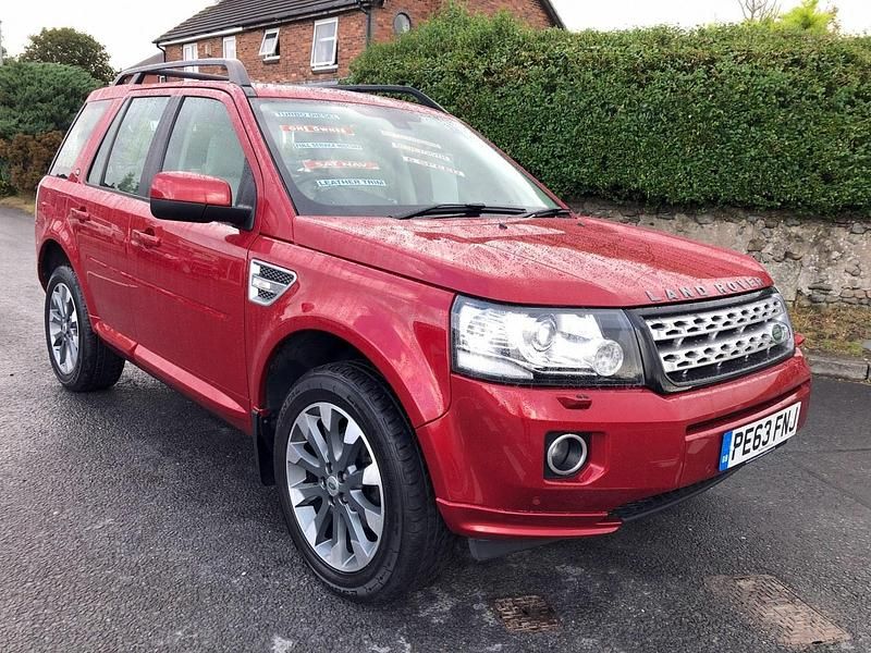 Red Used 2013 Land Rover Freelander 2 HSE Luxury SUV | £9,495 (Expensive) - Image 1/4