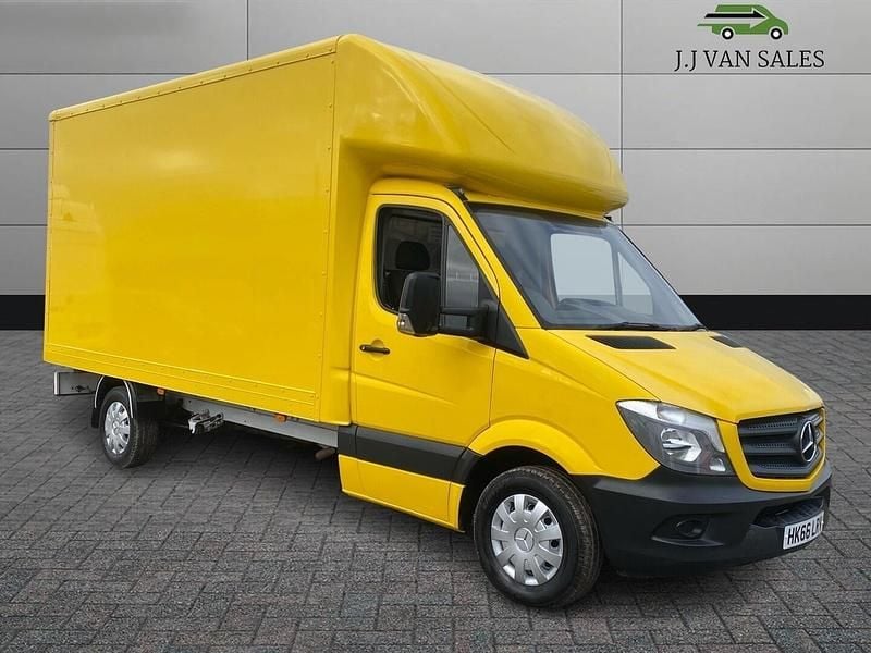 Yellow Used 2016 Mercedes Sprinter Van | £10,995 (Good price) - Image 1/4