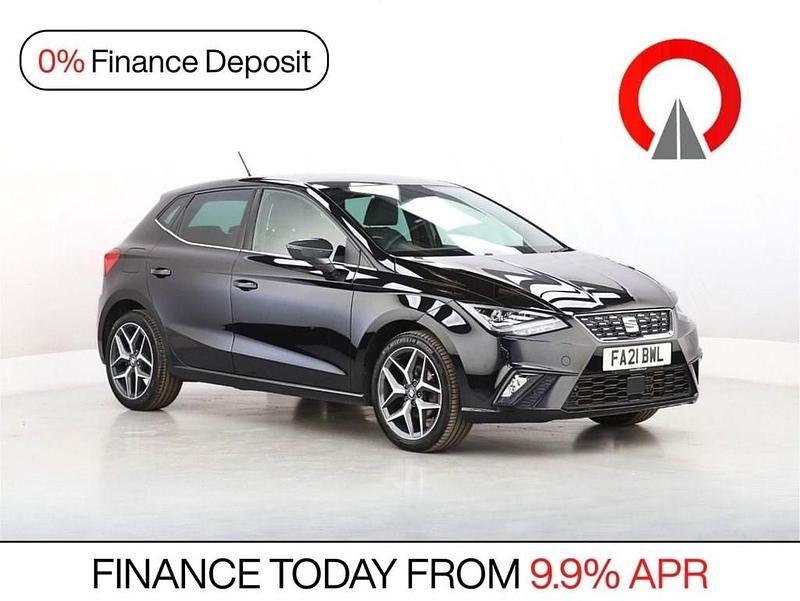 Used Seat Ibiza XCELLENCE 110 HP (80 kW) 2021 Black Hatchback