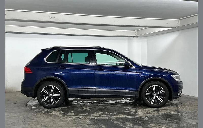 Used VW Tiguan SE 125 HP (91 kW) 2018 Blue SUV