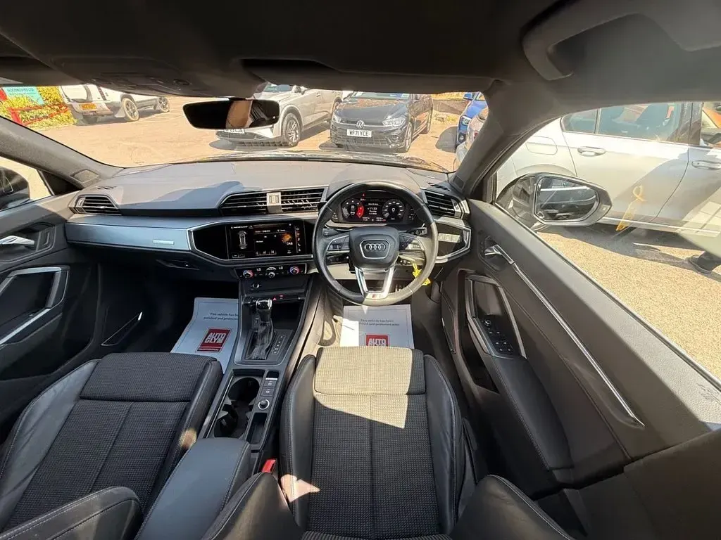 Used Audi Q3 S-Line 150 HP (110 kW) 2019 Black SUV