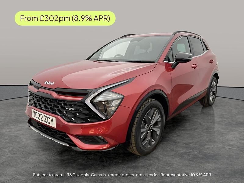 Red Used 2022 Kia Sportage GT-Line SUV | £21,224 (Super price) - Image 1/3