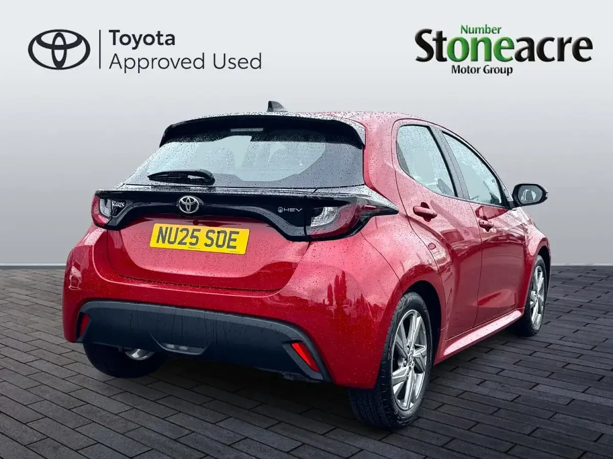Used Toyota Yaris 2025 Red Hatchback