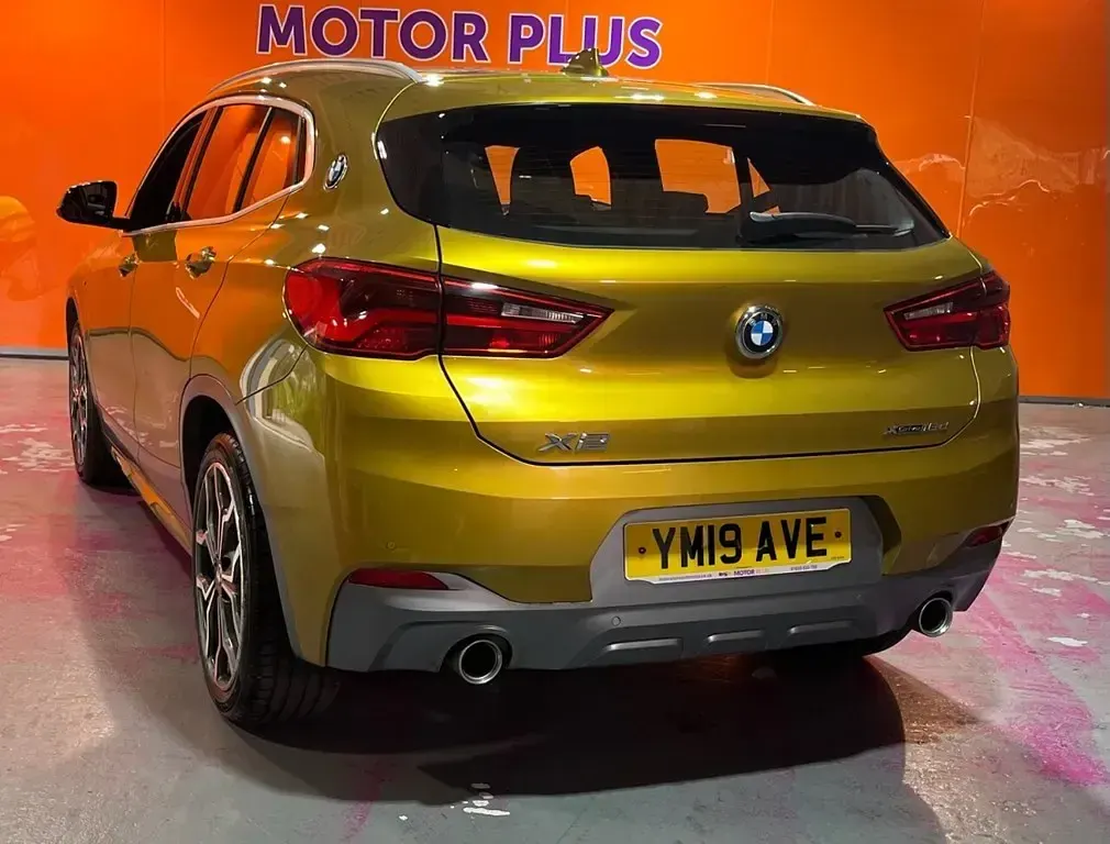 Used BMW X2 M Sport 150 HP (110 kW) 2019 Gold SUV