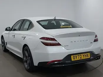 Used Genesis G70 Sport 200 HP (147 kW) 2022 White Sedan