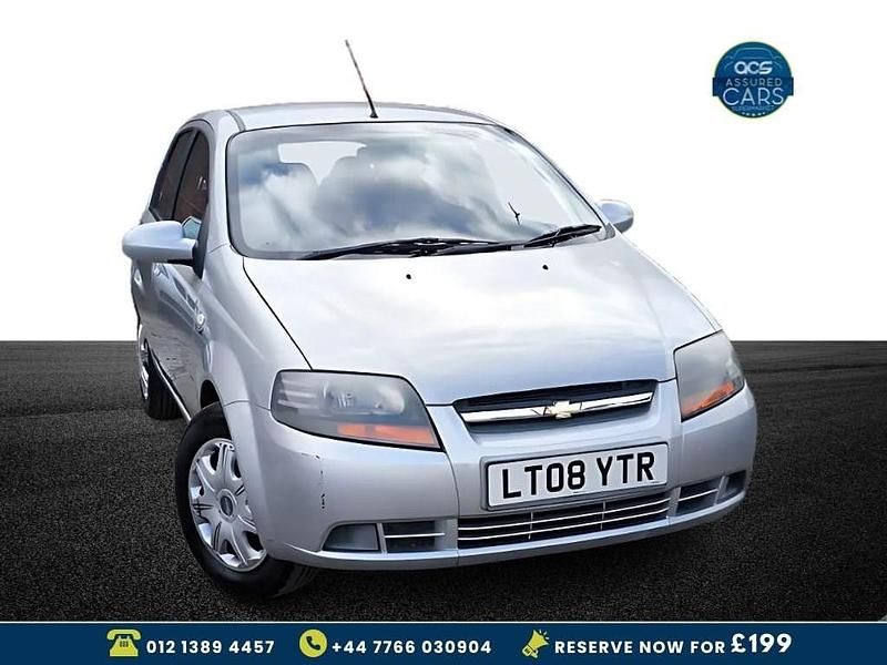 Silver Used 2008 Chevrolet Kalos SE Hatchback | £785 - Image 1/3