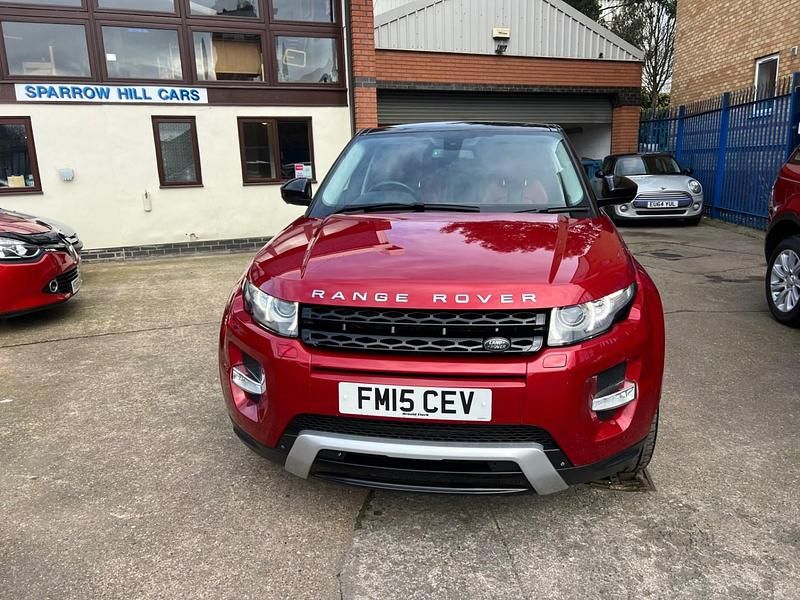 Used Land Rover Range Rover evoque Dynamic 2015 Red Estate