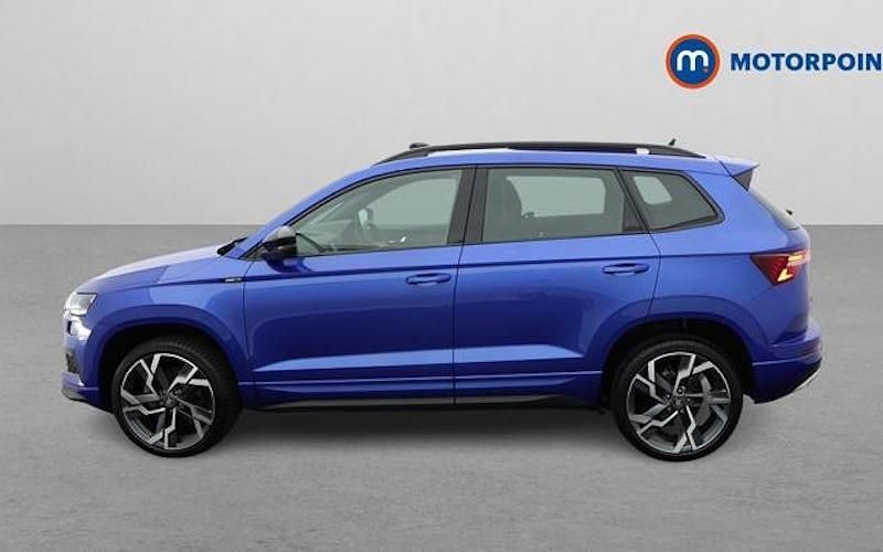 Used Skoda Karoq SportLine 150 HP (110 kW) 2025 Blue SUV