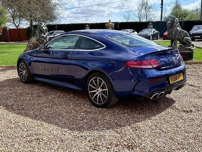 Used Mercedes C63 AMG AMG 2019 Blue Coupe
