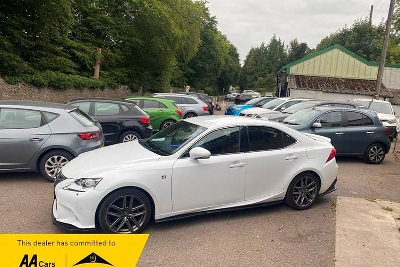 White Used 2015 Lexus IS300h Sport Line Sedan | £12,450 (A bit pricey) - Image 1/1